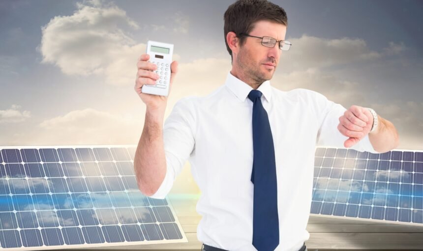 businessman-holding-remote-looking-his-watch